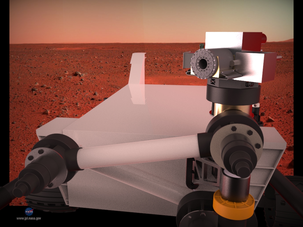 好奇号火星漫游车模型图纸 Curiosity Mars Rover(1)